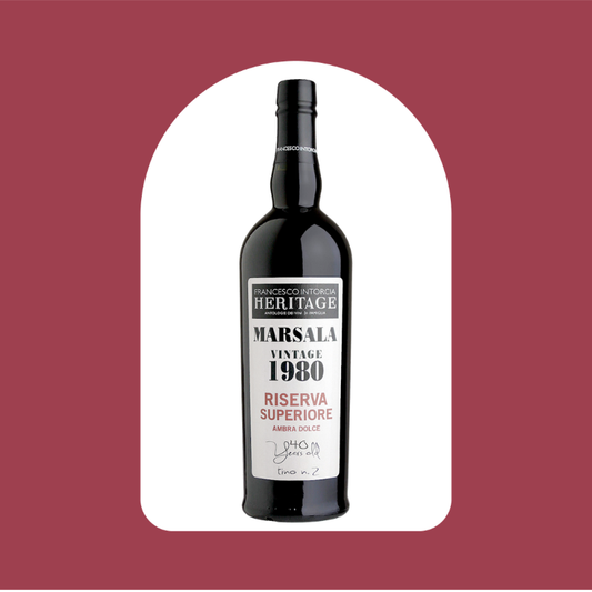 Marsala Superiore Dolce Riserva Vintage 1980 , Francesco Intorcia & Figli